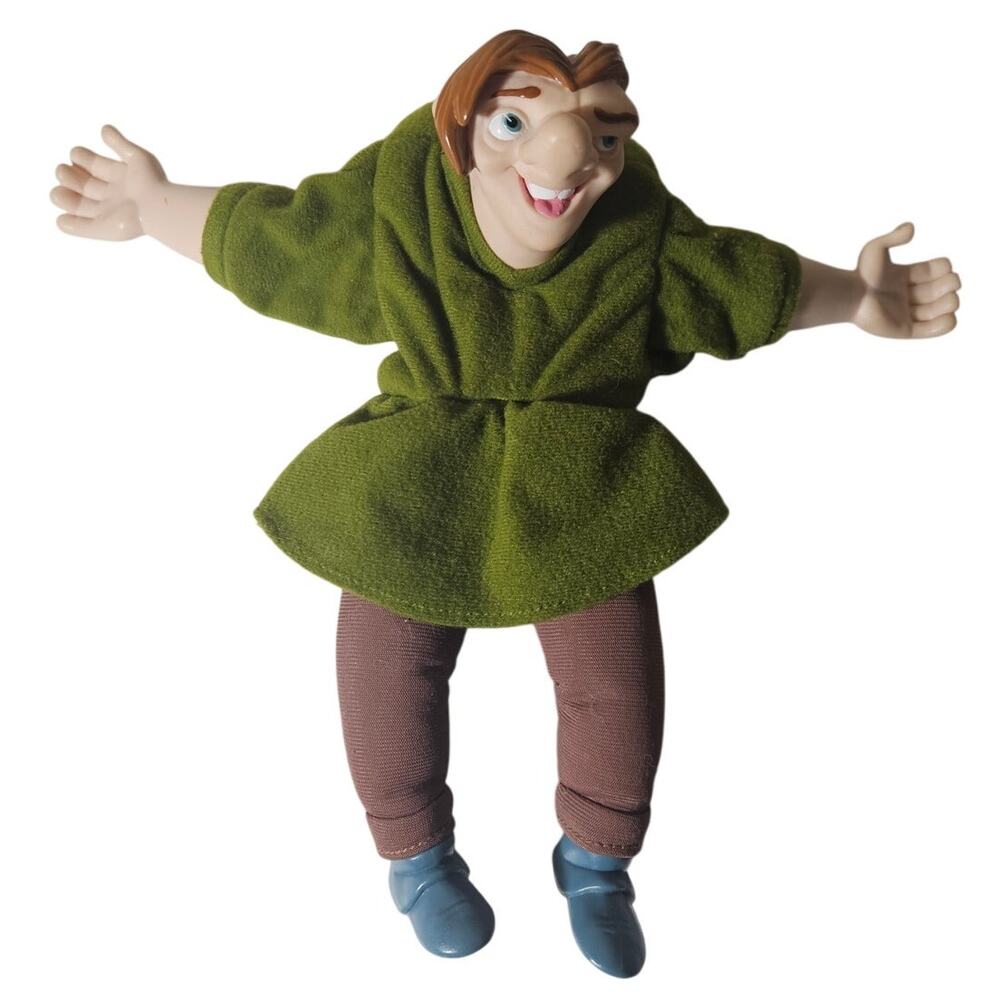 Burger King Hunchback of Notre Dame Quasimoto 8.5" Plush Stuffed Doll Puppet